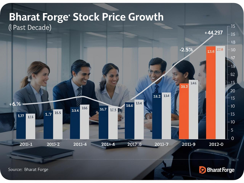 bharat forge share price