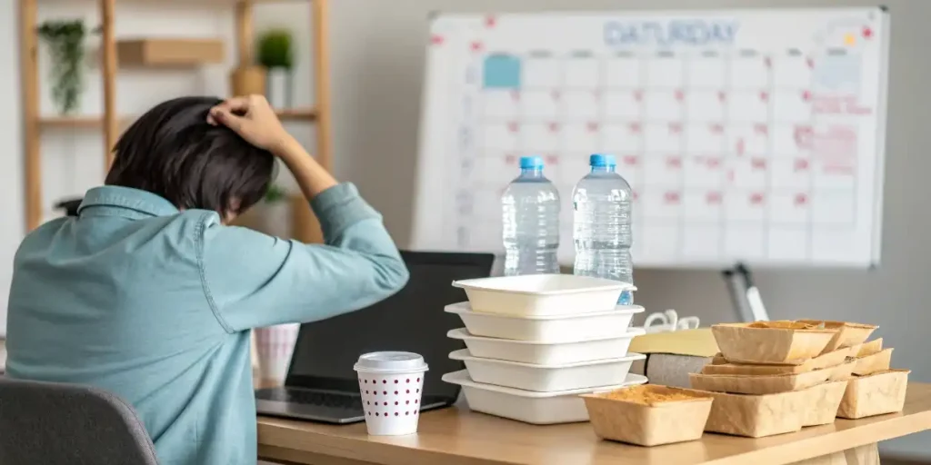 sitting for long periods of time