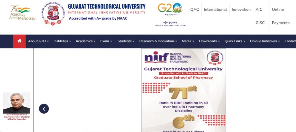 Gujarat Technological University (GTU) - Ahmedabad, Gujarat