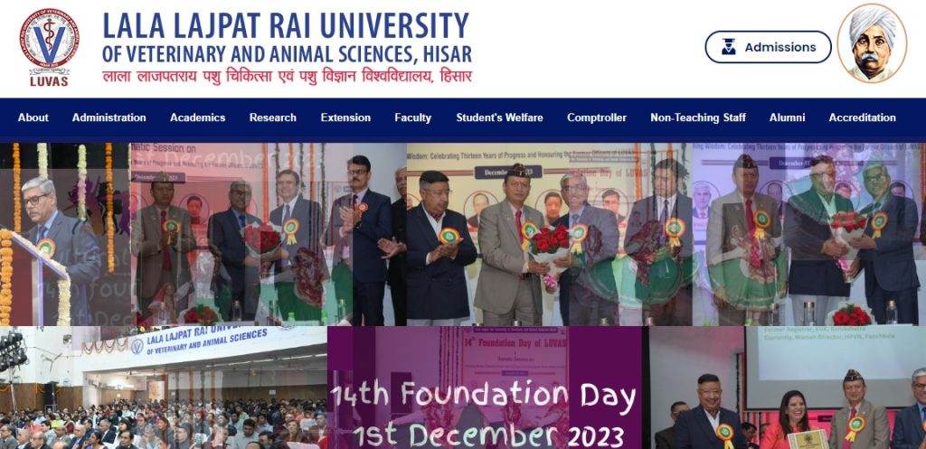 Lala Lajpat Rai University of Veterinary and Animal Sciences, Hisar