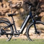 Rad City Bike LCD screen showing speed and battery level"