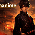 Viewer streaming anime on laptop using yugen anime