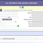 Applying Rock Auto coupon at checkout to get 5% discount