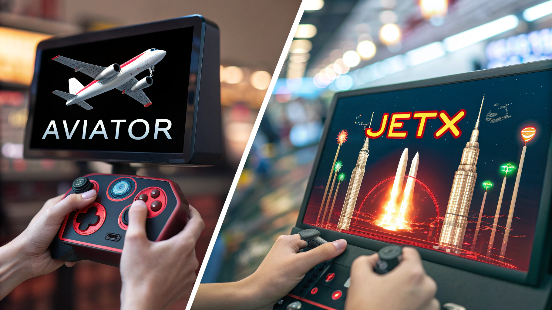 Aviator vs JetX