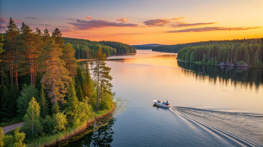 Veneajelu: Enjoying Finland’s waterways while protecting their natural beauty.